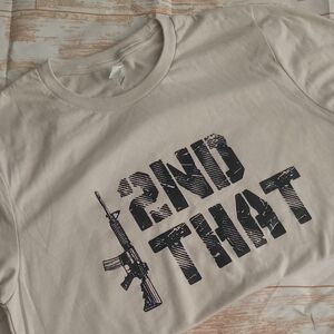 Graphic Tee .. 2nd That .. Bella Canvas ..‎ Large